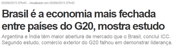 materia do g20 - brasil